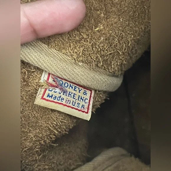 Vintage Dooney & Bourke brown leather bucket bag - Picture 13 of 14